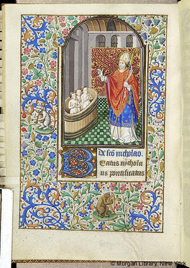 Book of Hours, MS M.1004 fol. 124v - Images from Medieval and Renaissance  Manuscripts - The Morgan Library & Museum