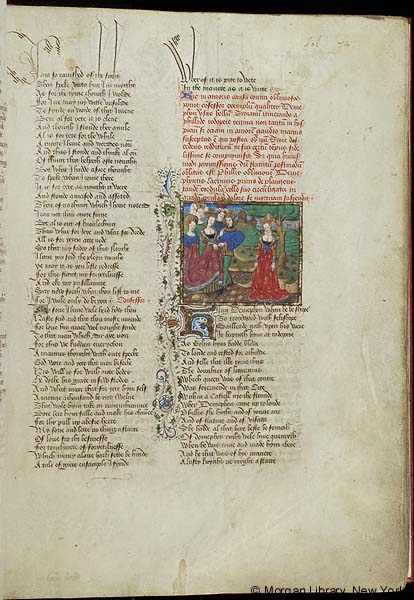 Literary, MS M.126 fol. 72r - Images from Medieval and Renaissance ...