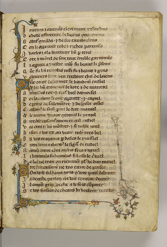Les Voeux Du Paon Ms G 24 Medieval And Renaissance Manuscripts The Morgan Library Museum