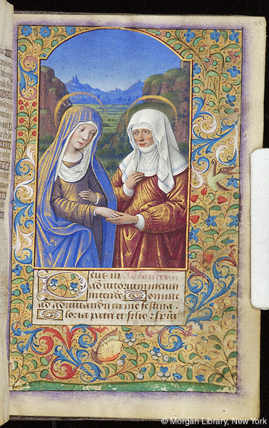 Book of Hours, MS M.291 fol. 25r - Images from Medieval and Renaissance ...