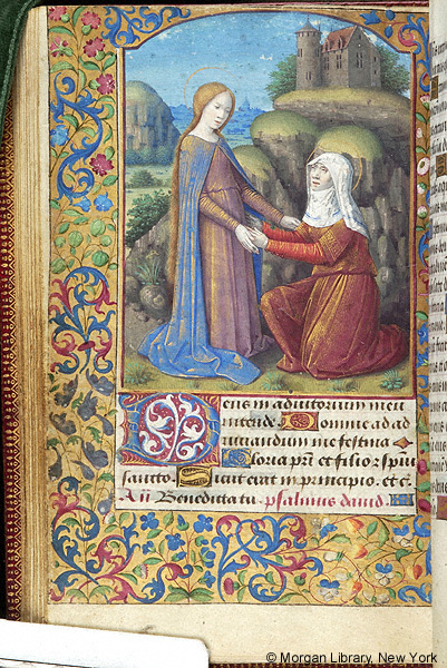 Book of Hours, MS M.380 fol. 46v - Images from Medieval and Renaissance ...