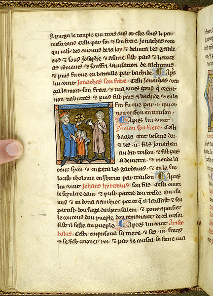 Abrégé des histoires divines, MS M.751 fol. 25v - Images from Medieval ...