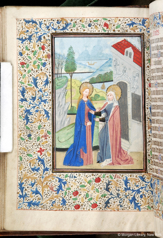 Book of Hours, MS M.93 fol. 41v - Images from Medieval and Renaissance ...